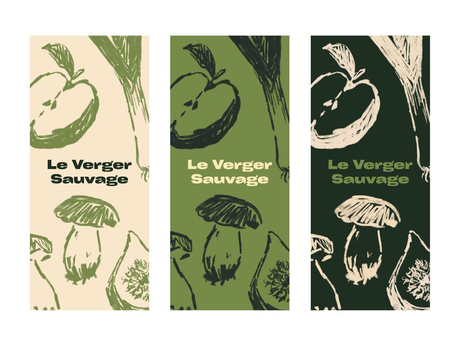 menu carte illustration personnalise